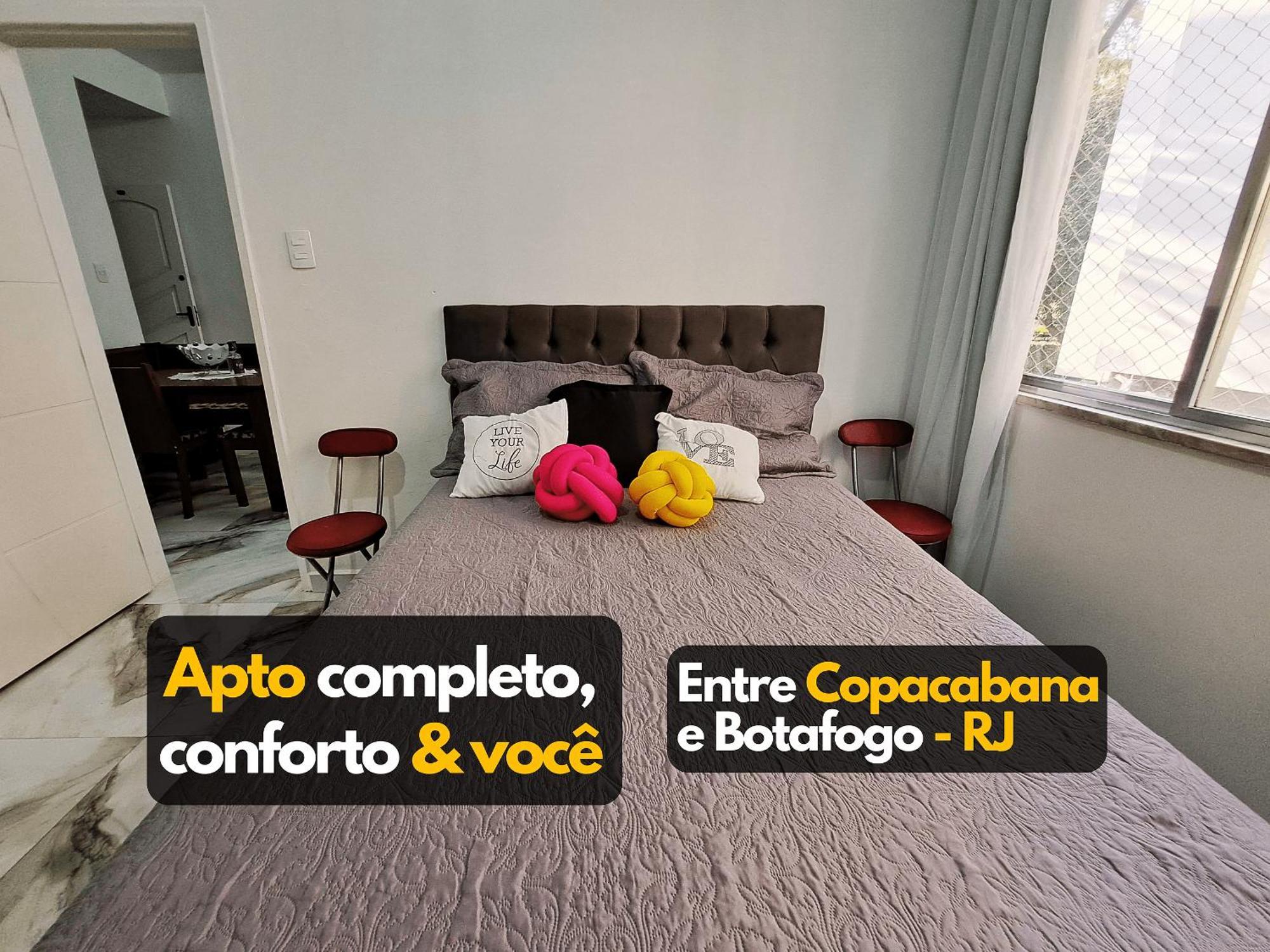 Estudio Completo Entre Botafogo E Copacabana Рио-де-Жанейро Экстерьер фото